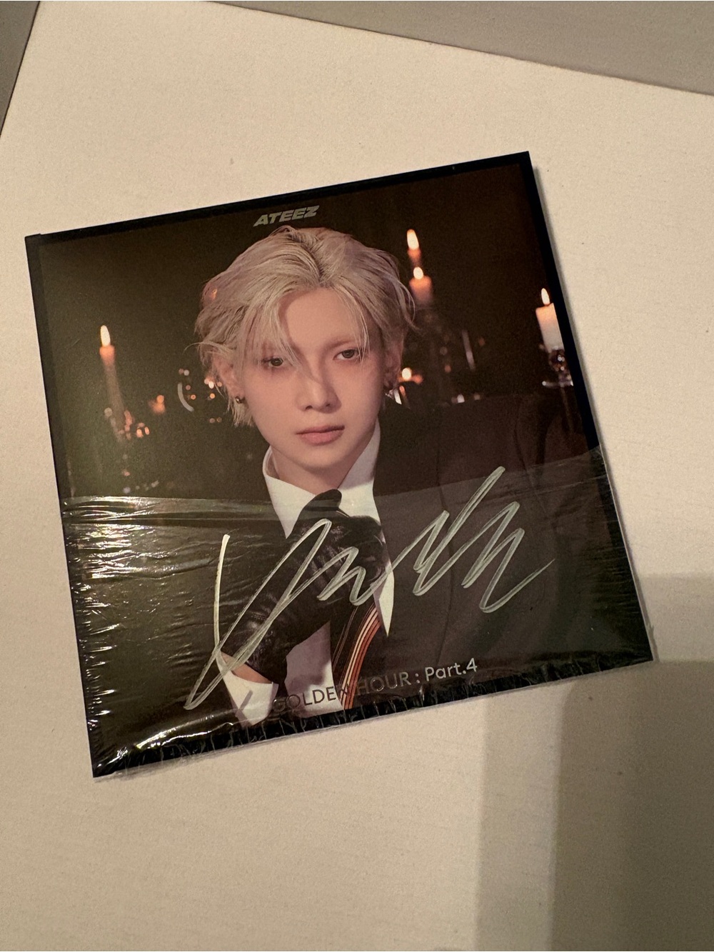 ATEEZ Signed Album - Yeosang Golden Hour Part 4